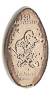 Tokyo Disneyland pressed penny picture.