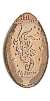 Tokyo Disneyland pressed penny picture.