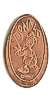 Tokyo Disneyland pressed penny picture.