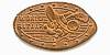 Tokyo Disneyland pressed penny picture.