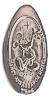 Tokyo Disneyland pressed penny picture.