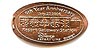 Tokyo Disneyland pressed penny picture.
