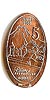 Tokyo Disneyland pressed penny picture.