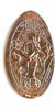 Tokyo Disneyland pressed penny picture.