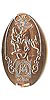 Tokyo Disneyland pressed penny picture.