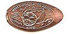 Tokyo Disneyland pressed penny picture.