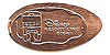 Tokyo Disneyland pressed penny picture.