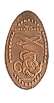 Tokyo Disneyland pressed penny picture.