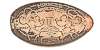 Tokyo Disneyland pressed penny picture.
