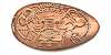 Tokyo Disneyland pressed penny picture.