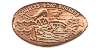 Tokyo Disneyland pressed penny picture.
