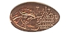 Tokyo Disneyland pressed penny picture.