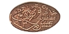 Tokyo Disneyland pressed penny picture.