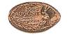 Tokyo Disneyland Pressed Penny Metal tds0525.jpg - 27224 Bytes