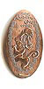 Tokyo Disneyland pressed penny picture.
