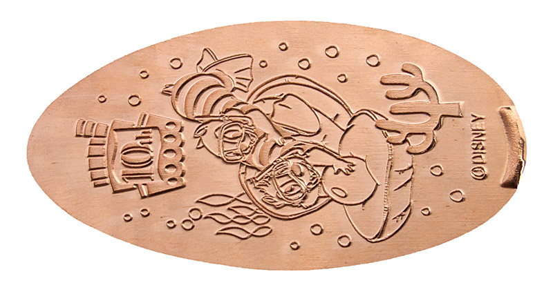 Tokyo Disneyland pressed penny released July 1, 2010