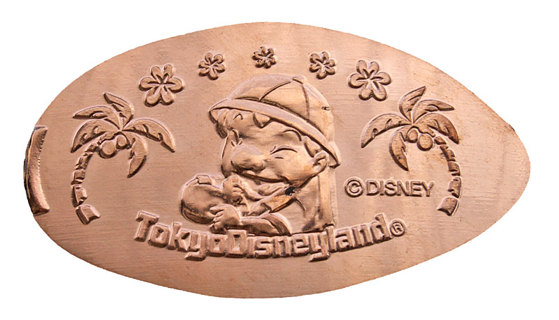 Tokyo Disneyland pressed penny released July 1, 2010