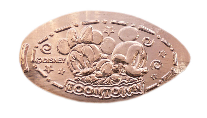 Tokyo Disneyland Pressed Penny Medal.