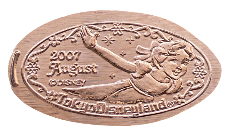 Tokyo Disneyland Medals from August 1, 2007