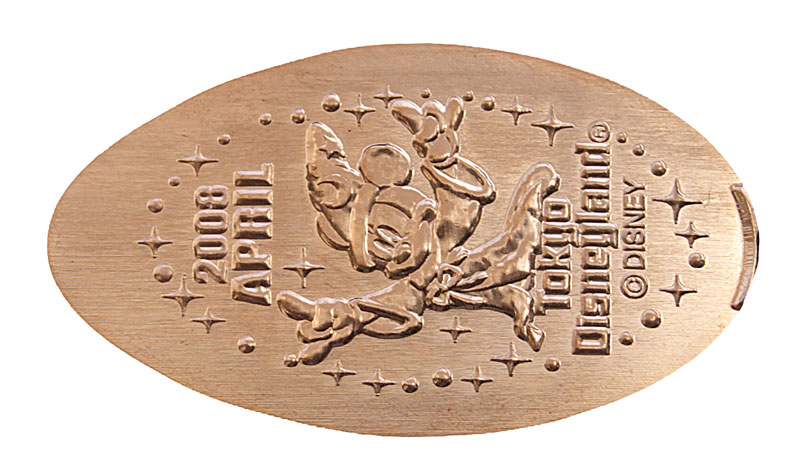 April 2008 Disney Coin or Metal of the Month, Sorcerer Mickey from Fantasia