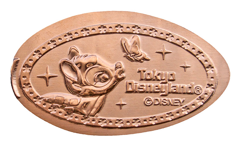 Tokyo Disneyland pressed penny released July 1, 2010