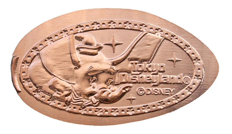 Tokyo Disneyland pressed penny released July 1, 2010