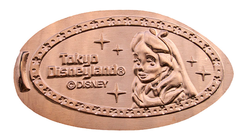Tokyo Disneyland pressed penny released July 1, 2010
