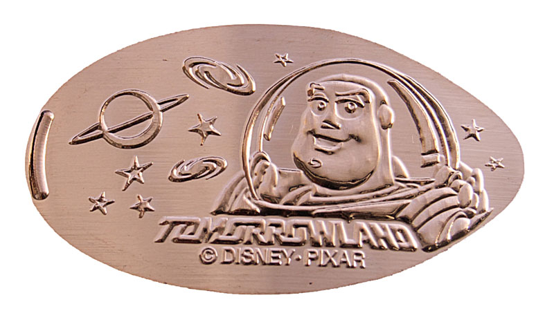 Tokyo Disney Buzz Lightyear  souvenir coin