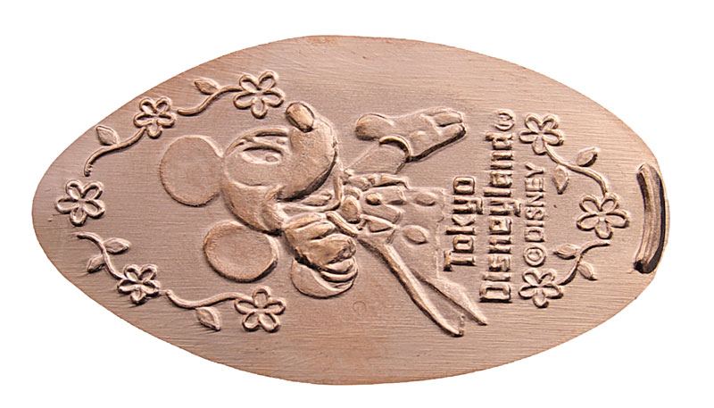 Mickey in a Tux TDL pressed penny or medal