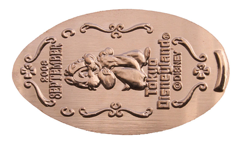 Tokyo Disneyland coin of the month, September 2008, Chip.