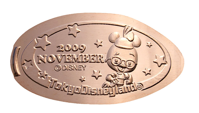 Tokyo DisneyLand November 2009 Coin of the Month