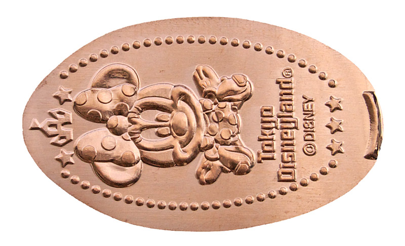 Tokyo Disneyland pressed penny released July 1, 2010