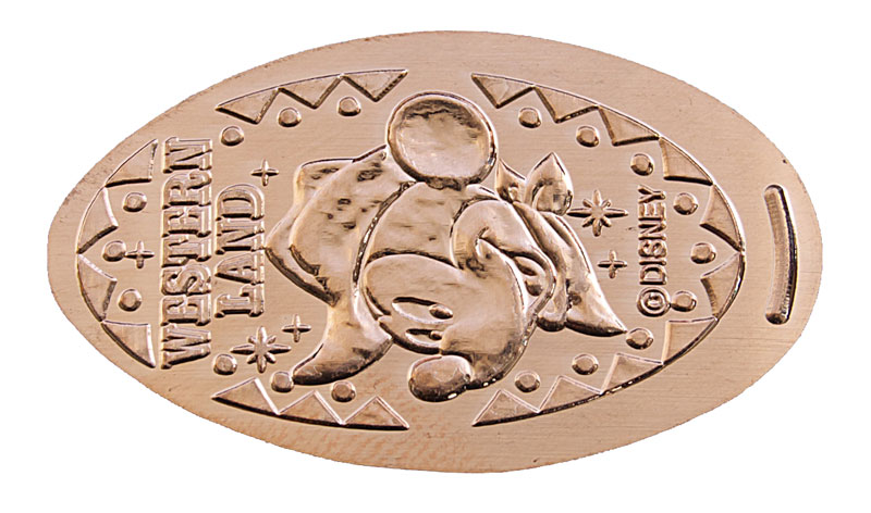 Tokyo Disneyland Pressed Penny Medal