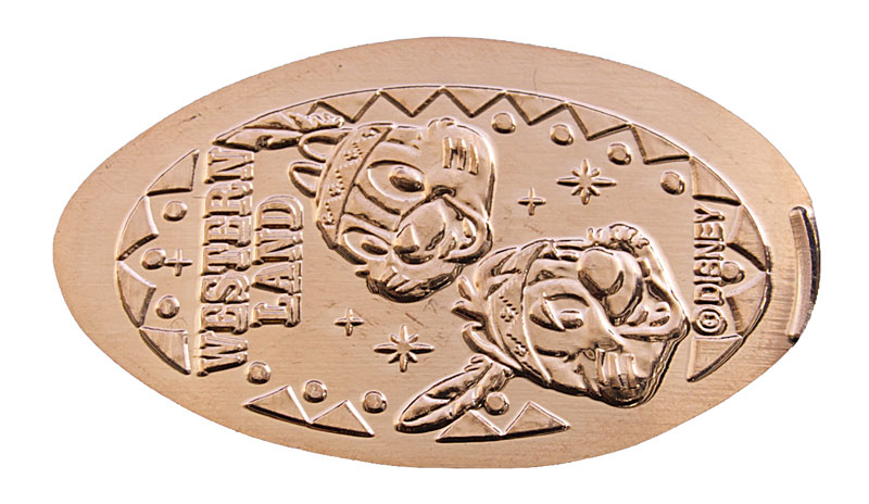 Tokyo Disneyland Pressed Penny Medal