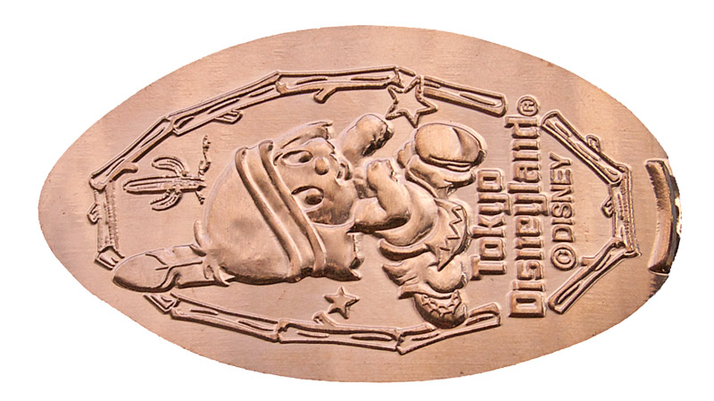 Tokyo Disneyland pressed penny released July 1, 2010