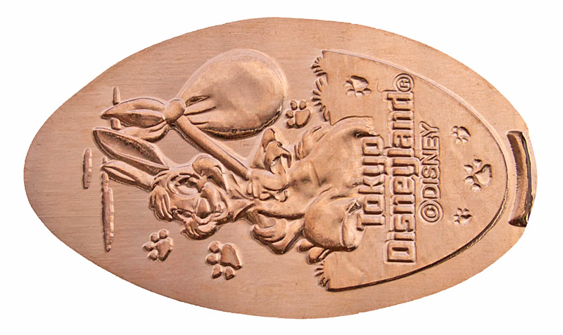 Tokyo Disneyland pressed penny released July 1, 2010