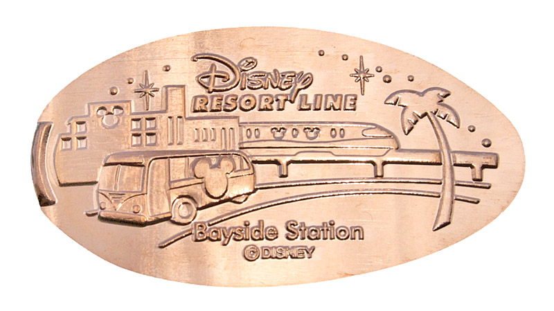 Tokyo Disneyland Resort Line pressed penny released July 10, 2010