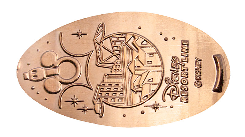 Tokyo Disneyland Resort Line pressed penny released July 10, 2010