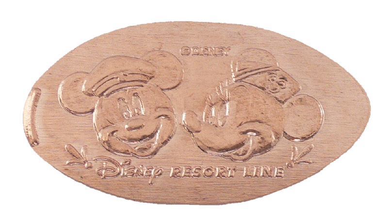 Tokyo Disneyland pressed pennies