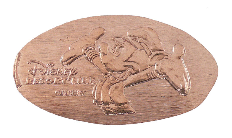 Tokyo Disneyland pressed pennies