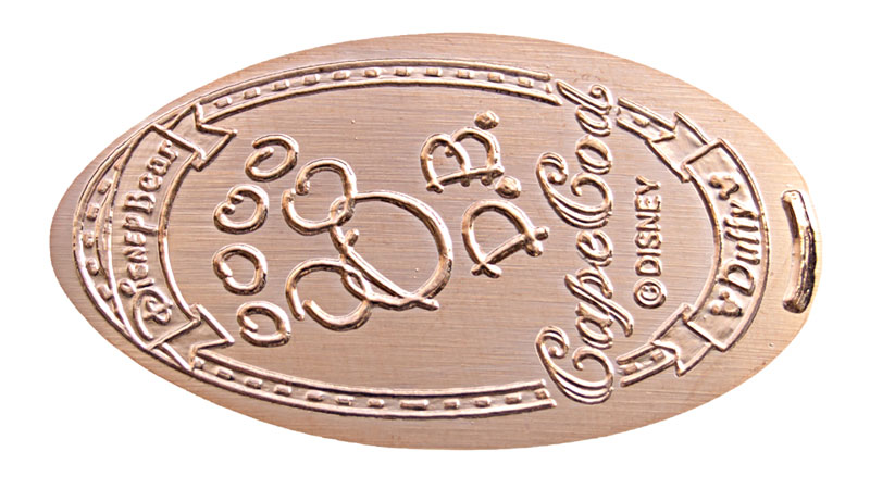 Tokyo DisneySea souvenir elongated coin