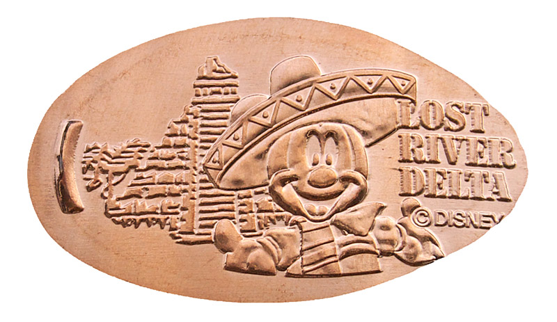 Tokyo Disneyland pressed penny released July 1, 2010