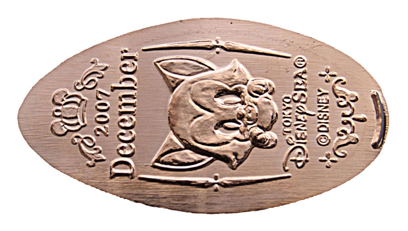 Tokyo Disneyland souvenir elongated coin