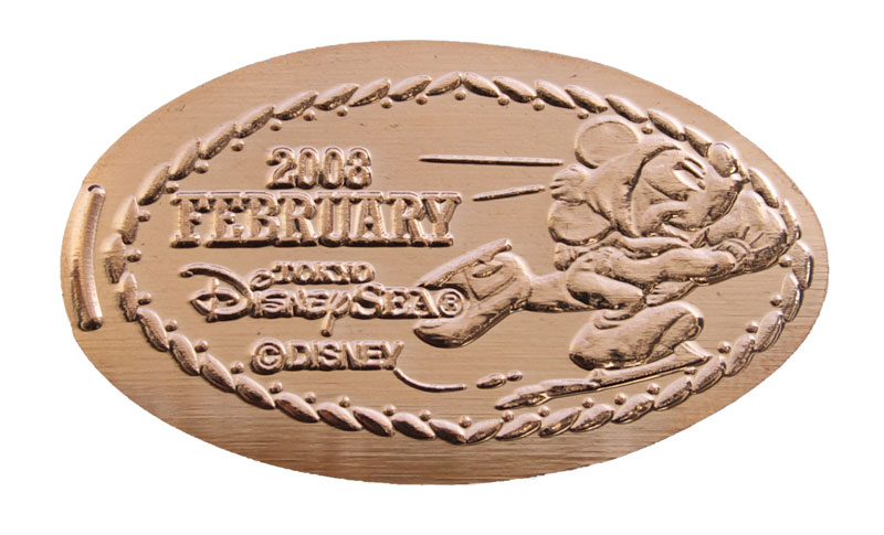 Tokyo Disneyland Pressed Penny Medal