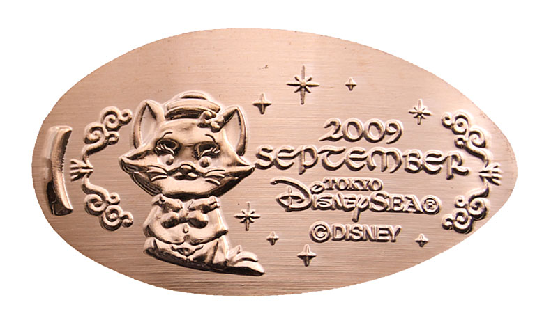 September 2009 DisneySea Pressed Penny of the Month