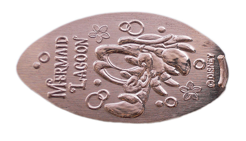 Tokyo Disneyland Pressed Penny Medal.