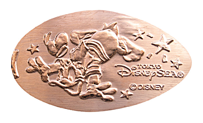 Tokyo DisneySea souvenir elongated coin