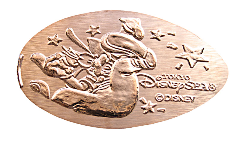 Tokyo DisneySea souvenir elongated coin