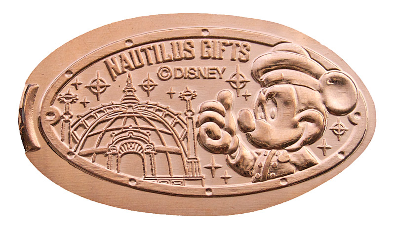 Tokyo Disneyland pressed penny released July 1, 2010