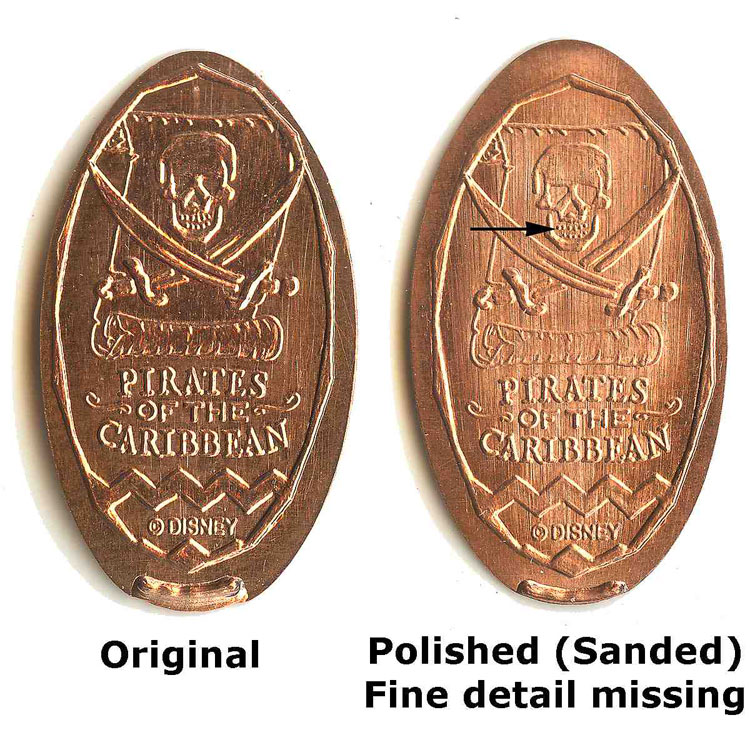 Tokyo Disneyland Medal or Pressed Penny Close-up